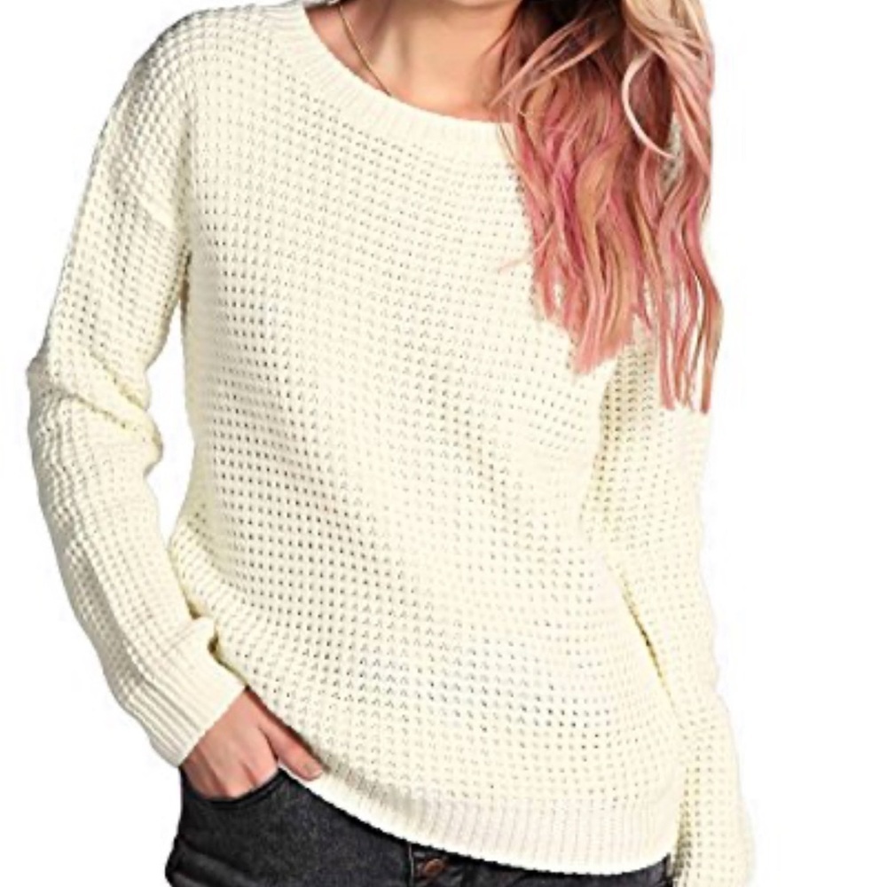 NWT Forever 21 Cream Sweater